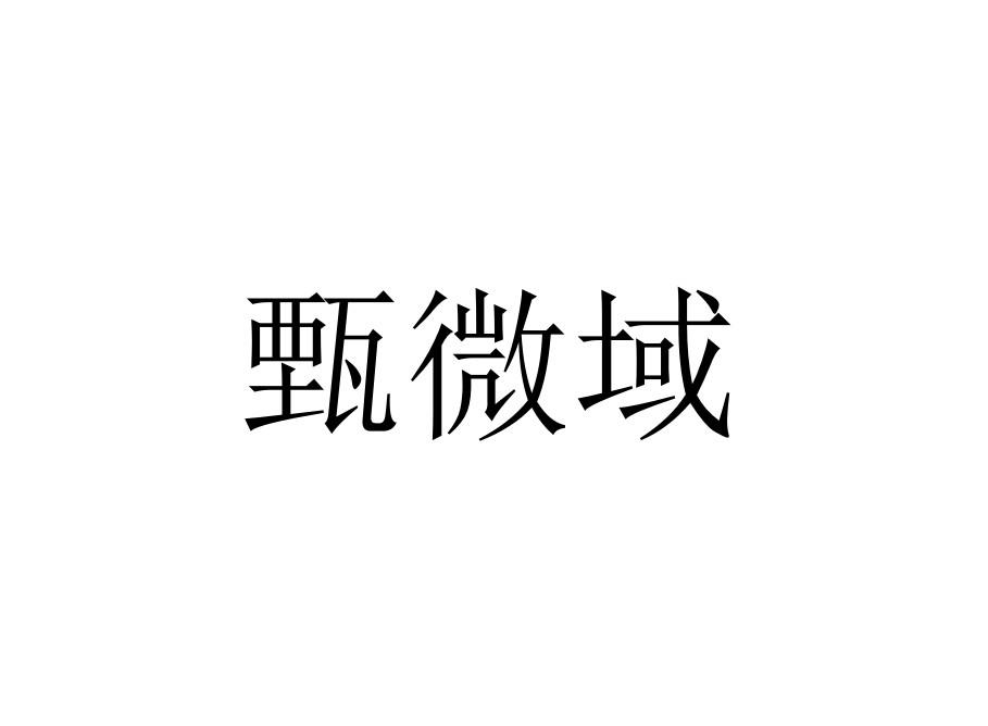 甄微域logo