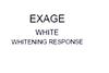 EXAGE WHITE WHITENING RESPONSE日化用品