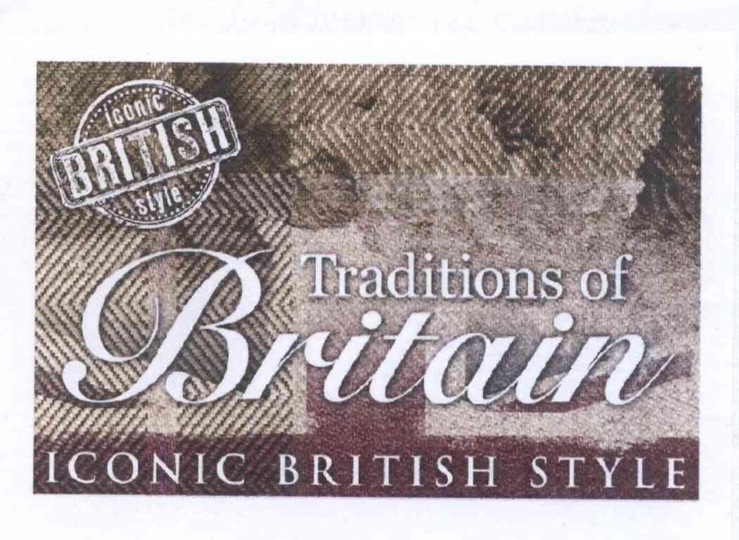TRADITIONS OF BRITAIN ICONIC BRITISH STYLElogo