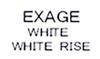EXAGE WHITE WHITE RISE日化用品