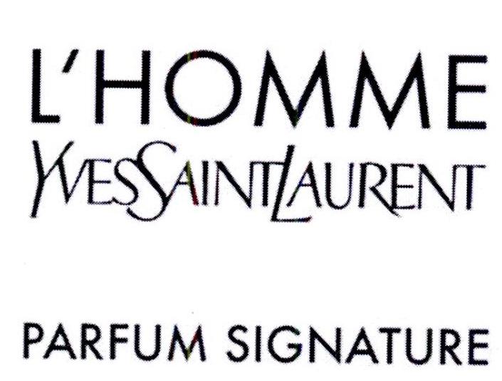 L'HOMME YVES SAINT LAURENT PARFUM SIGNATURElogo